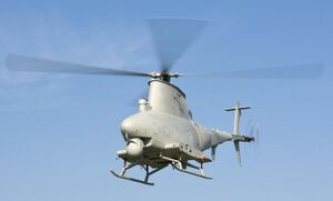 US Navy 110930-N-JQ696-401 An MQ-8B Fire Scout unmanned aerial vehicle (cropped).jpg