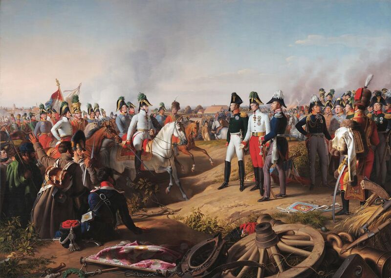 File:Declaration of victory after the Battle of Leipzig, 1813 (by Johann Peter Krafft).jpg