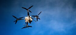 Embry-Riddle Aeronautical University Prescott Drone in Flight.jpg