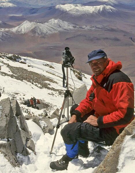 File:Johan filming on summit of Llullaillaco volcano.jpg