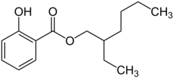 Octyl salicylate Structural Formula V1.svg