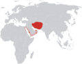 Vulpes cana (distribution).svg