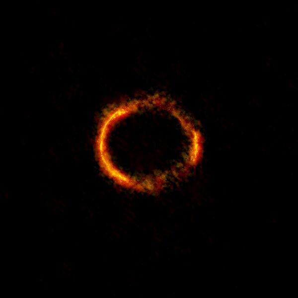 File:ALMA image of the gravitationally lensed galaxy SDP.81..jpg
