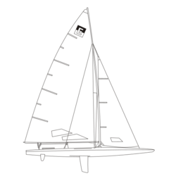 EScow sailplan 600 600.svg