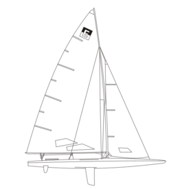 EScow sailplan 600 600.svg