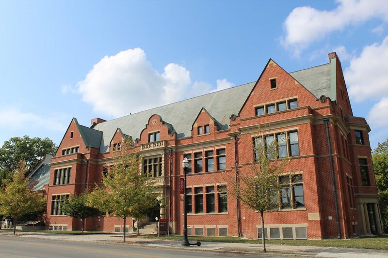 File:Front view of the Old Ohio Union, now known as Hale Hall at Ohio State.jpg
