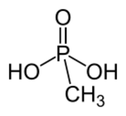 Methylphosphonic acid.svg