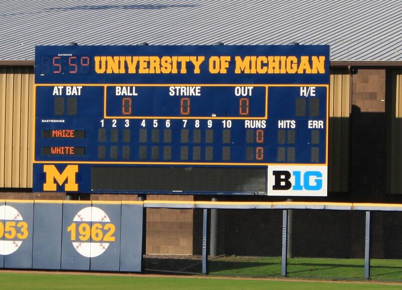File:Ray Fisher Stadium scoreboard University of Michigan Ann Arbor.JPG