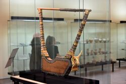 The Great Golden Lyre from Ur, Iraq Museum.jpg