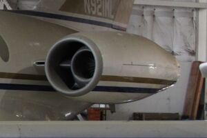 General Electric CF700 on Dassault Falcon 20 N921ML.jpg