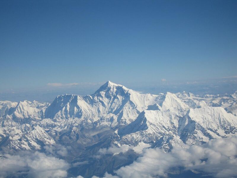 File:Mount Everest as seen from Drukair.jpg