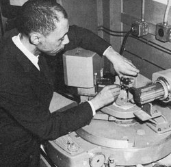 Pankey in the U.S. Naval Research Laboratory, circa 1964