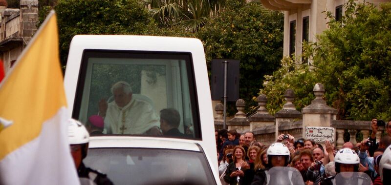 File:Pope Benedict XVI in Malta.JPG