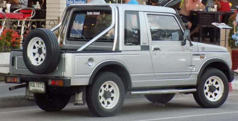 File:Suzuki Caribian Sporty (SJ413), rear.jpg