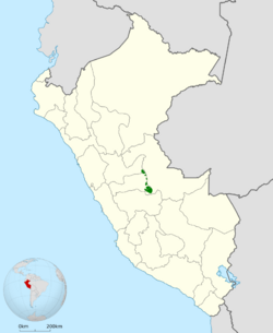 Tangara phillipsi map.svg