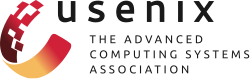 "USENIX" in red with subtitle "The Advanced Computing Systems Association" in gray