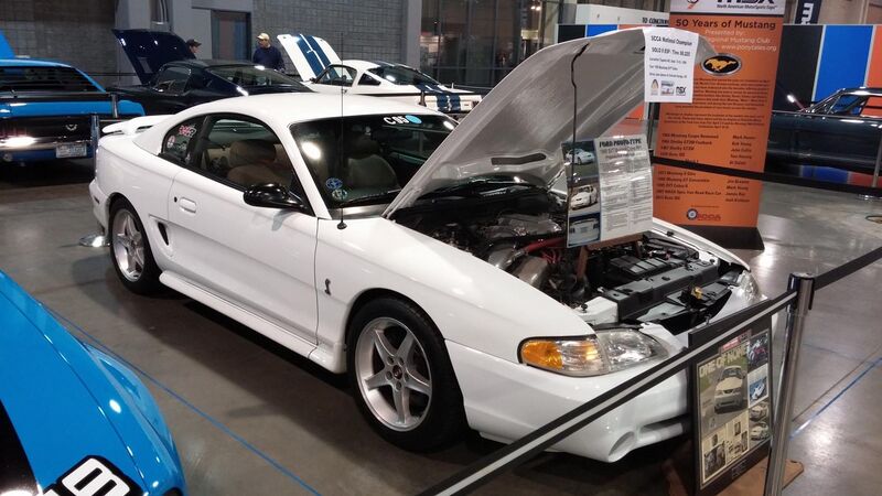 File:50th Anniversary Stable of Mustangs at the SCCA 2014 National Motor Sports Expo.jpg