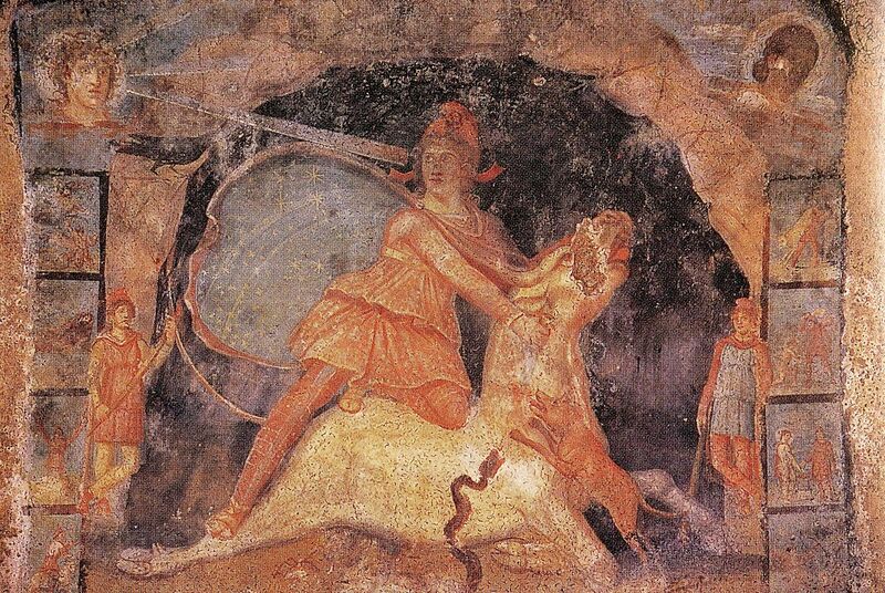 File:Fresque Mithraeum Marino.jpg