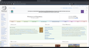 Konqueror 20.12.2 showing Dutch Wikipedia homepage screenshot.png
