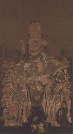 Ksitigarbha with the Ten Kings of Hell (Horim Museum).jpg