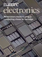Nature Electronics journal cover volume 1 issue 1.png