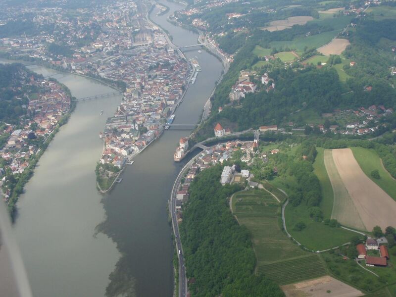 File:Passau aerial view 1.jpg