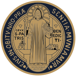 Saint Benedict Medal icon.svg