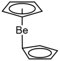 Slipped-sandwich structure of Cp2Be.svg