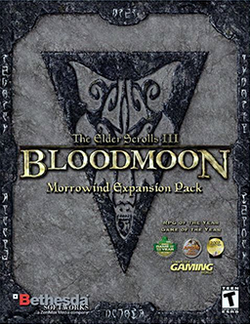 The Elder Scrolls III - Bloodmoon Coverart.png