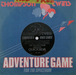 Sleeve and label of The Thompson Twins Adventure.