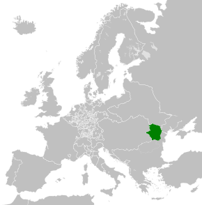 Location of the Principality of Moldavia, 1789