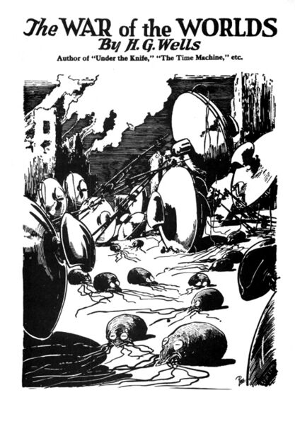 File:War of the Worlds original cover bw.jpg