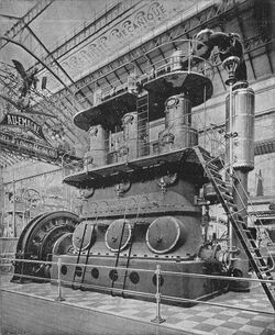 Willans and Robinson engine (Rankin Kennedy, Electrical Installations, Vol III, 1903).jpg