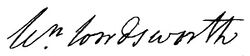 William Wordsworth Signature.jpg