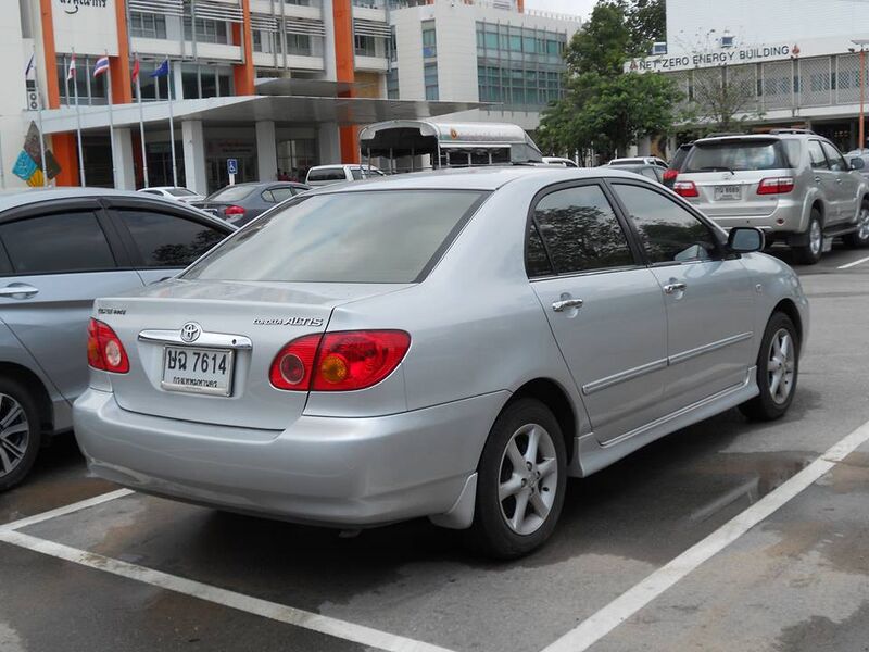 File:2001 Toyota Corolla Altis 1.6E (Rear).jpg
