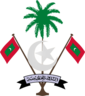 Emblem (1940–1968) of Sultanate of Maldives