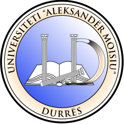 File:Logo e Universitetit "Aleksandër Moisiu".svg