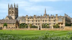 Merton College, Oxford from Merton Field.jpg