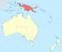 Neurobasis australis distribution map.svg