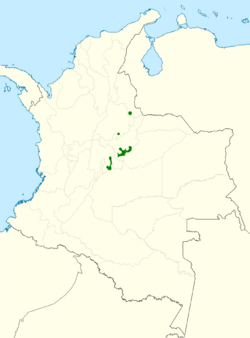 Pyrrhura calliptera map.svg