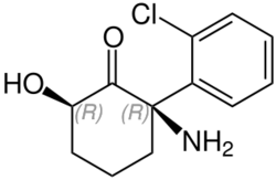 (2R,6R)-Hydroxynorketamine Formula V1.svg