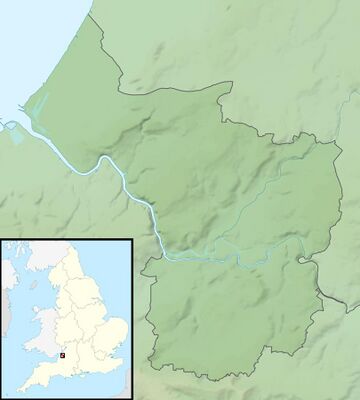 Bristol UK relief location map.jpg