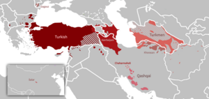 Oghuz Turkic Languages distribution map.png