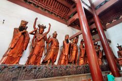 Statue of the Twenty-Four Devas (二十四諸天 Èrshísì Zhūtiān) in Lingyin Temple (靈隱寺 Língyǐnsì); Hangzhou, China Part 2.jpg