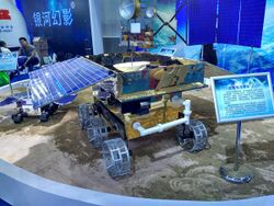 Full scale mock-up of Yutu rover