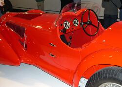 1938 Alfa Romeo 8C 2900 Mille Miglia interior.jpg