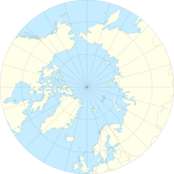 Mjølnir crater is located in Arctic