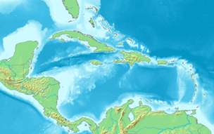 SS Empire Explorer is located in Caribbean