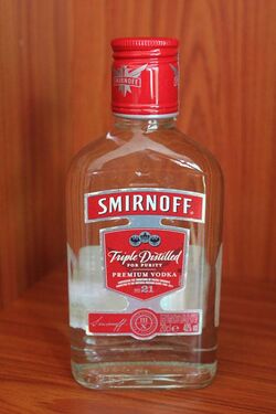 Naggin of Smirnoff vodka.jpg