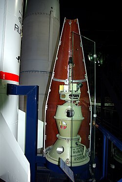 Rubis rocket's payload.JPG